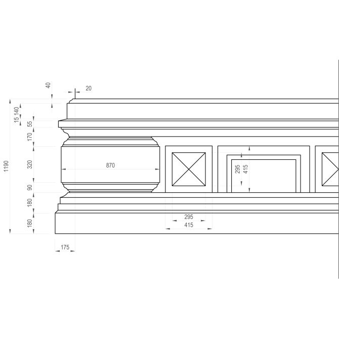 картинка Цоколь Festivo FPh5060F22